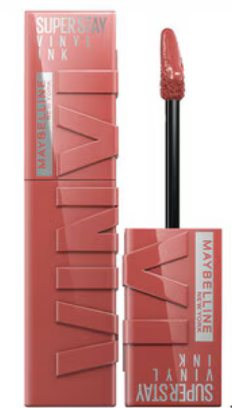 Maybelline New York Vinyl Ink Ruj Peachy No: 15  kapak resmi